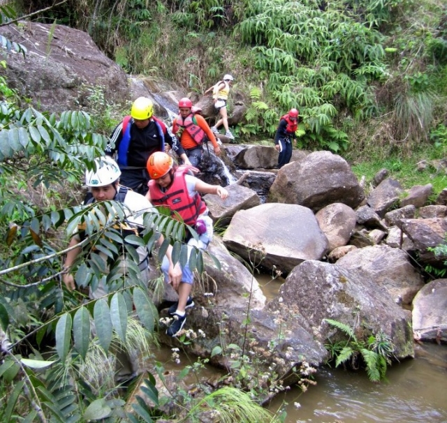 Entre las rocas